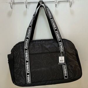 NWT - Zumba Fitness Glittering Logo Tote Bag